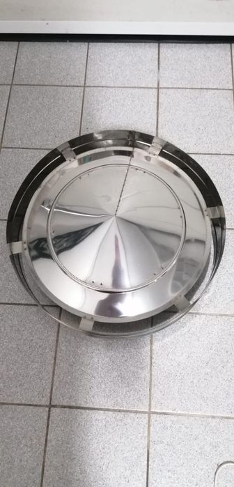 Chapéu chaminé inox e extrator WC