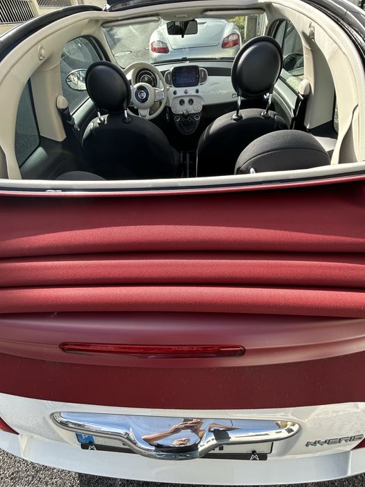 Fiat 500 C  Mild Hybrid. Capota eletrica garantia  da marca