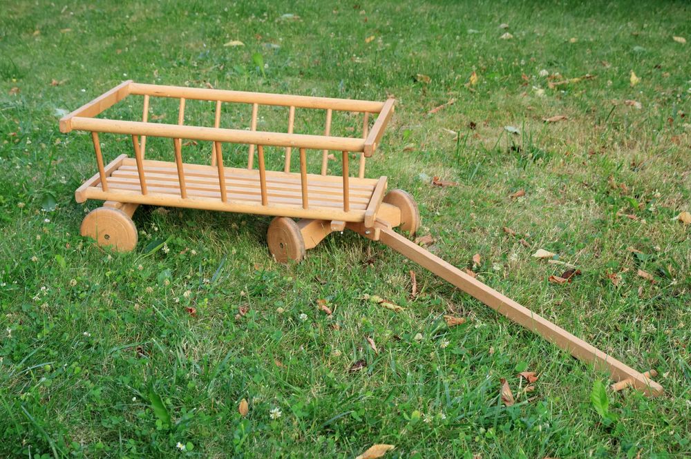 [rezerwacja] wóz drewniany, zabawkowy