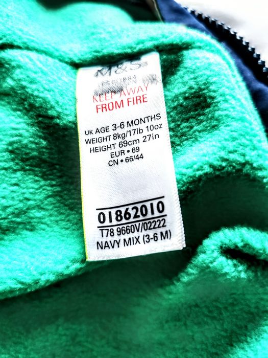 Kombinezon 69 cm 3-6m Marks Spencer