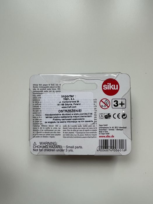 SIKU koparka na gąsienicach 0801