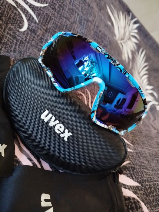 Super okulary sportowe Uvex premium edition