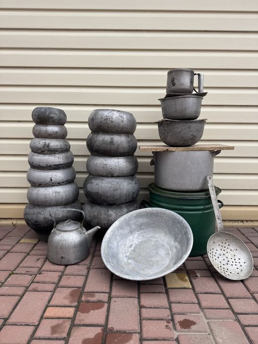 Кастрюлі, казани, горішниці сковорідки СССР