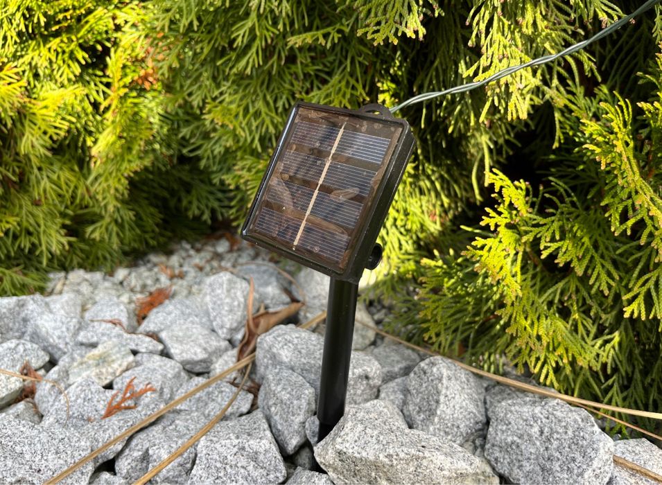 Ogrodowa girlanda solarna LED  6 metrów, 40 diod LED