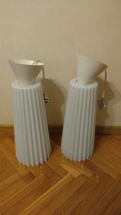 2x Lampa IKEA vintage 80' plis do sypialni