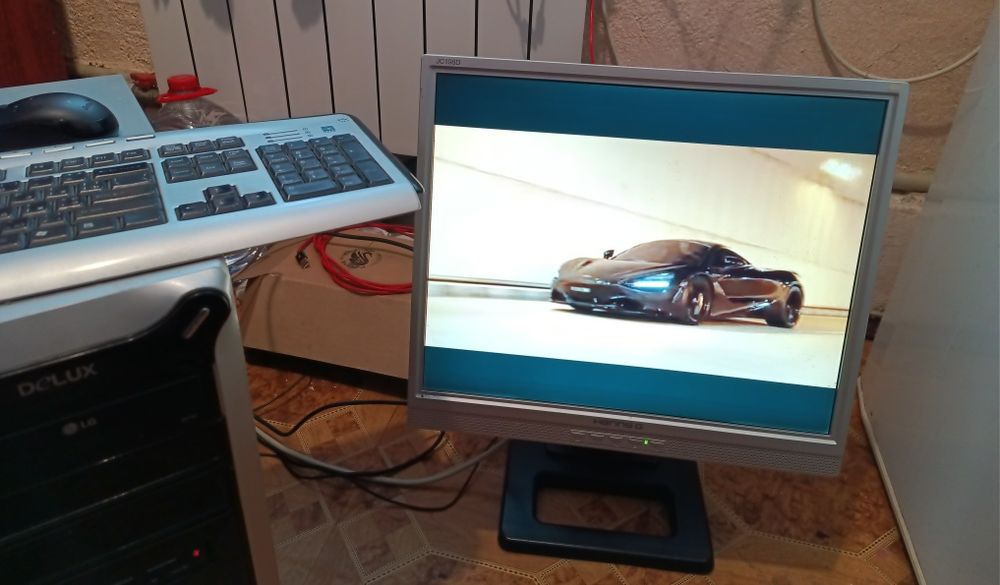 Повний комплект  ПК. 2 ядра,  2 Гб, 120 Гб, Radeon HD 6700