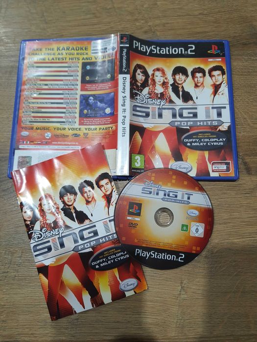 PS2 Disney Sing it Pop Hits Komplet Angielska