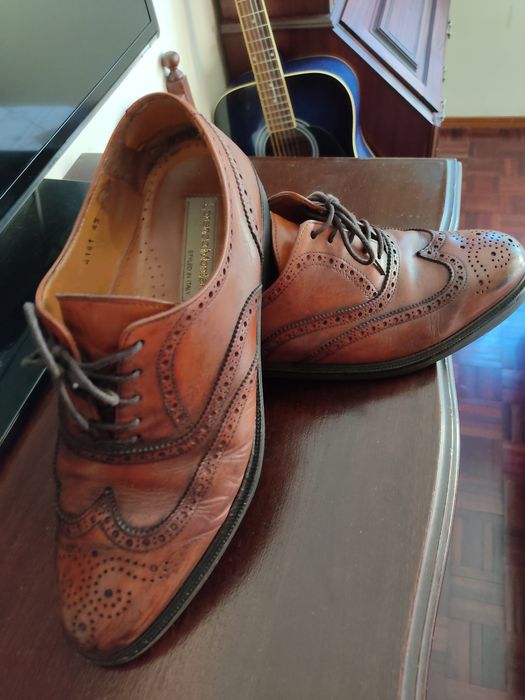 Sapato italiano em couro