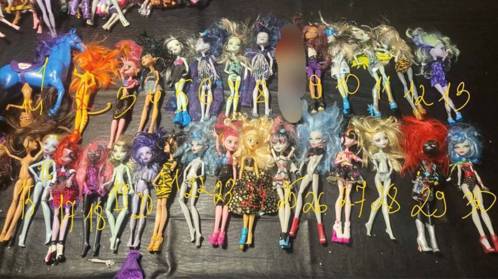 Monster high, ever after high, disney та інші ляльки до вашооо смаку