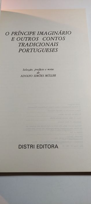O Príncipe Imaginário e Outros Contos Tradicionais Portugueses