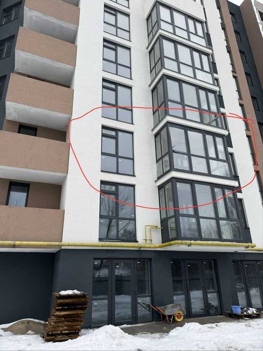 1-кімнатна квартира в новобудові біля ТРЦ Woodmall