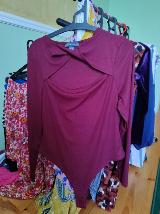 Боді жіночий з довгим рукавом