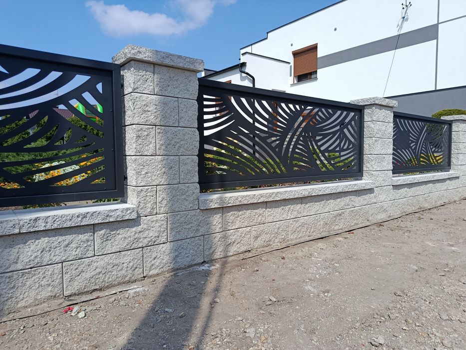 Ogrodzenia-Balustrady-     Schody-Konstrukcje stalowe-Uslugi ślusarski