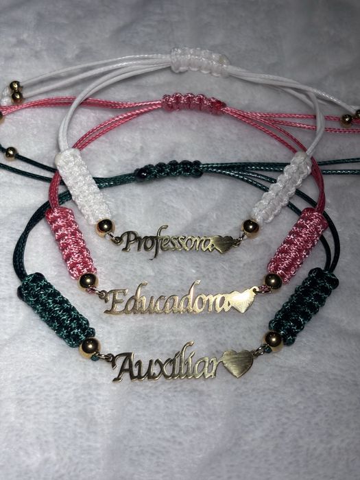 Pulseiras personalizaveis