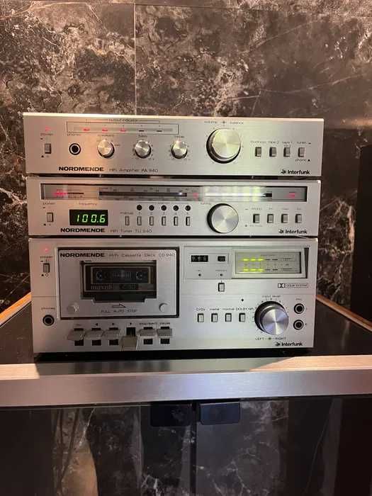 NORDMENDE vintage - mini wieża audio