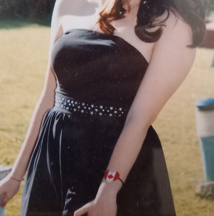 Vestido de gala preto
