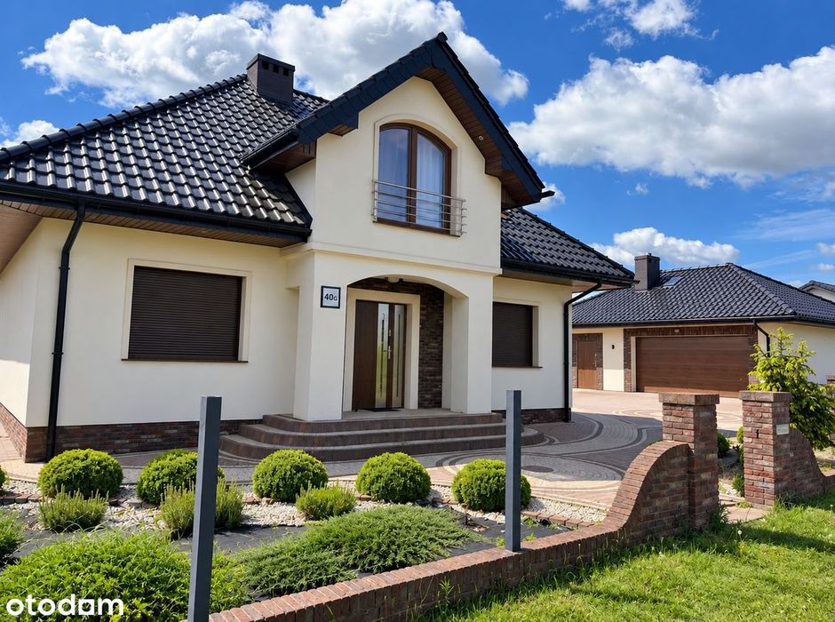 Dom 147m2 +duży garaż 90m2 5 pokoi blisko Konina