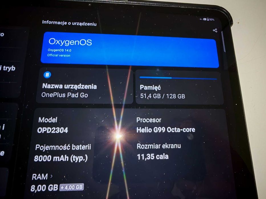 Tablet One Plus Pad Go