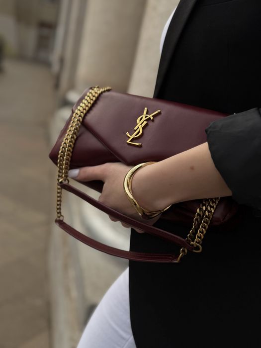 Шкіряна сумка Saint Laurent