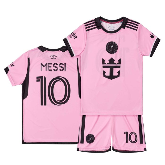 MESSI MIAMI 10 Komplet piłkarski rozm.128