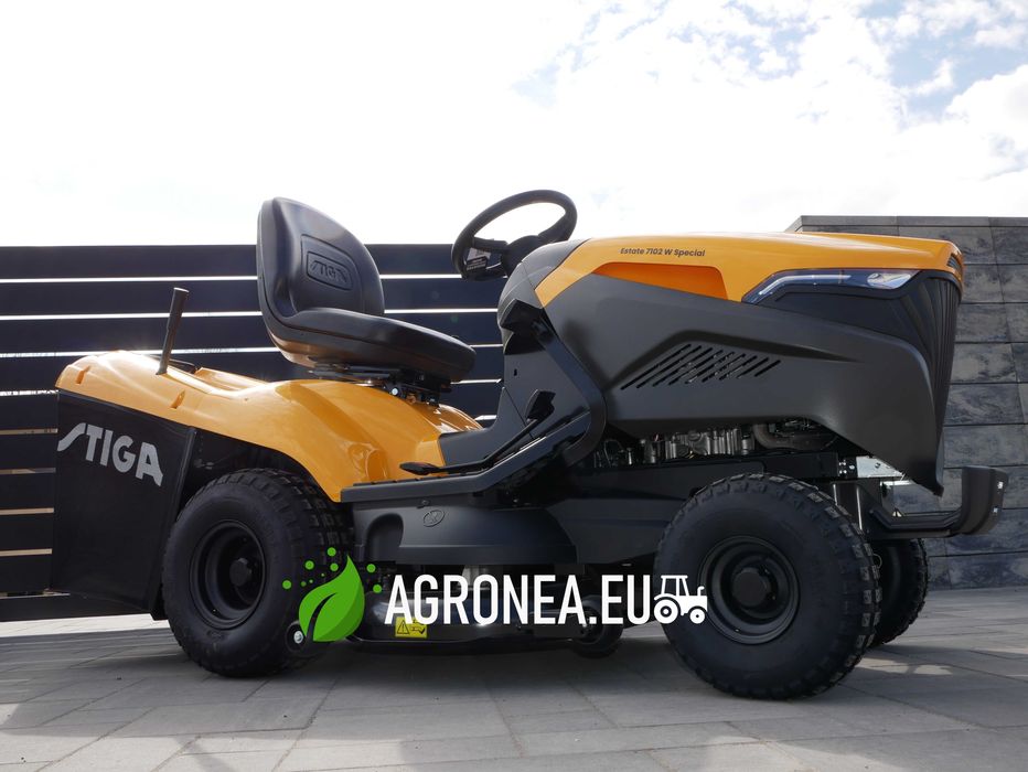STIGA 7102W 2 cylindry silnik HONDA 21KM Traktor Kosiarka Dostawa RATY
