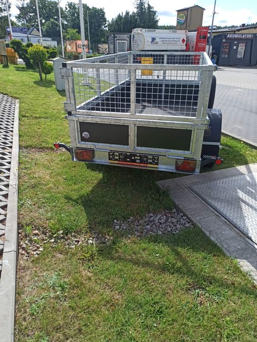 Przyczepa z kratką wzmacniana 1350kg