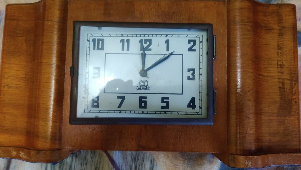 Часы настольные каминные с боем Владимир