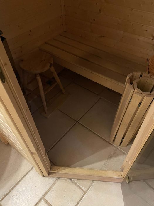 Sauna sucha balia zestaw
