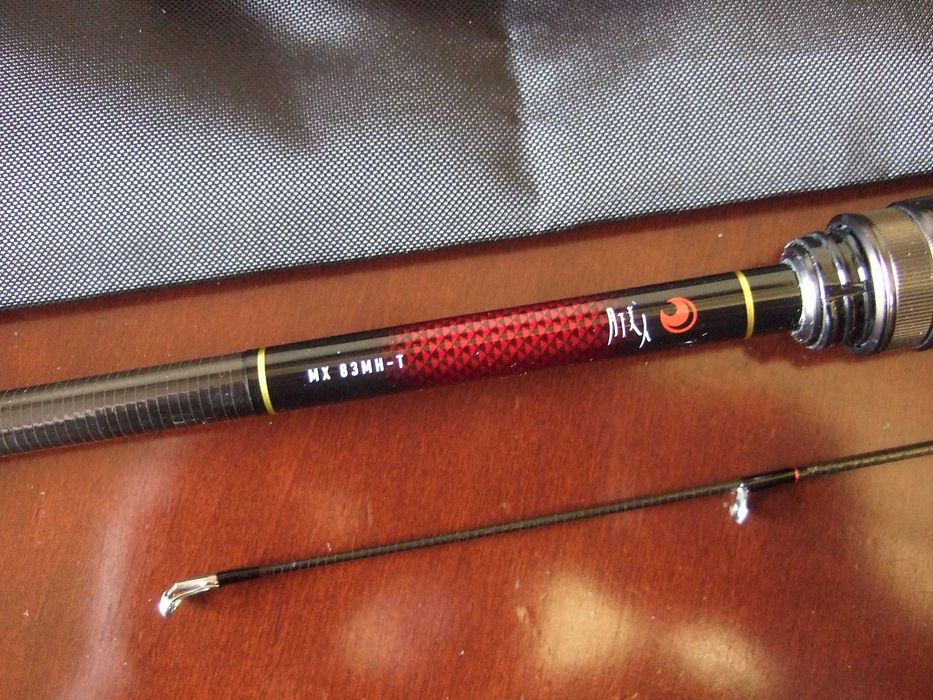 Спінінги Gamakatsu Luxxe..,  Daiwa Morethan Branzino та Gekkabijin.