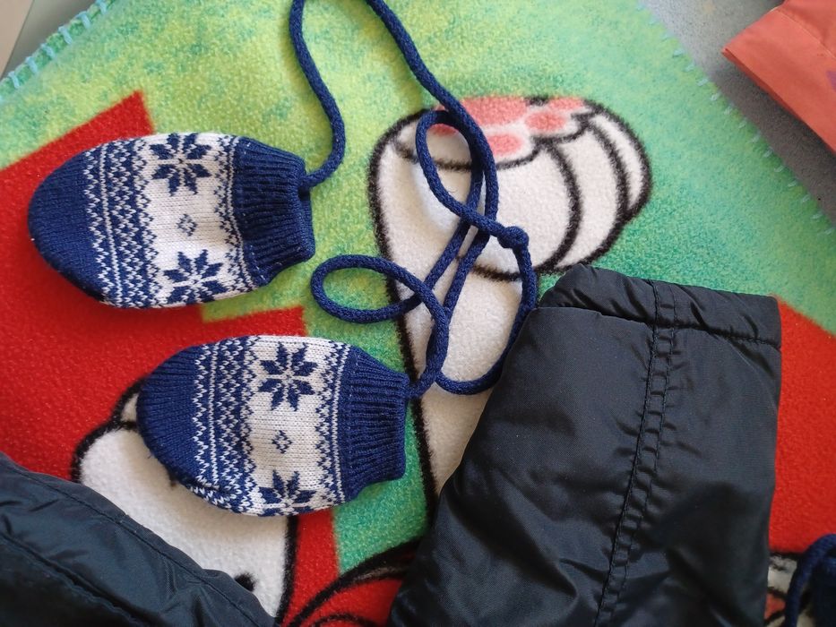 Kurtka zimowa dla chłopczyka, r.86/92,Impidimpi