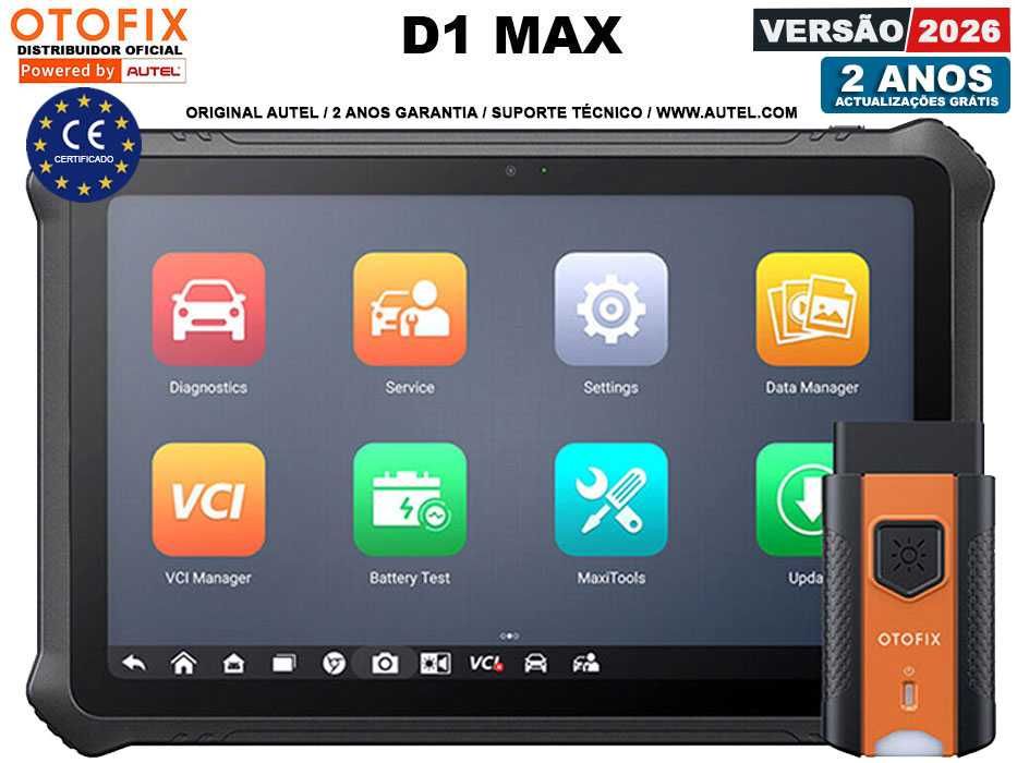 Autel OTOFIX D1 MAX Máq Diagnóstico OBD Codificação 40 Funções (NOVO)