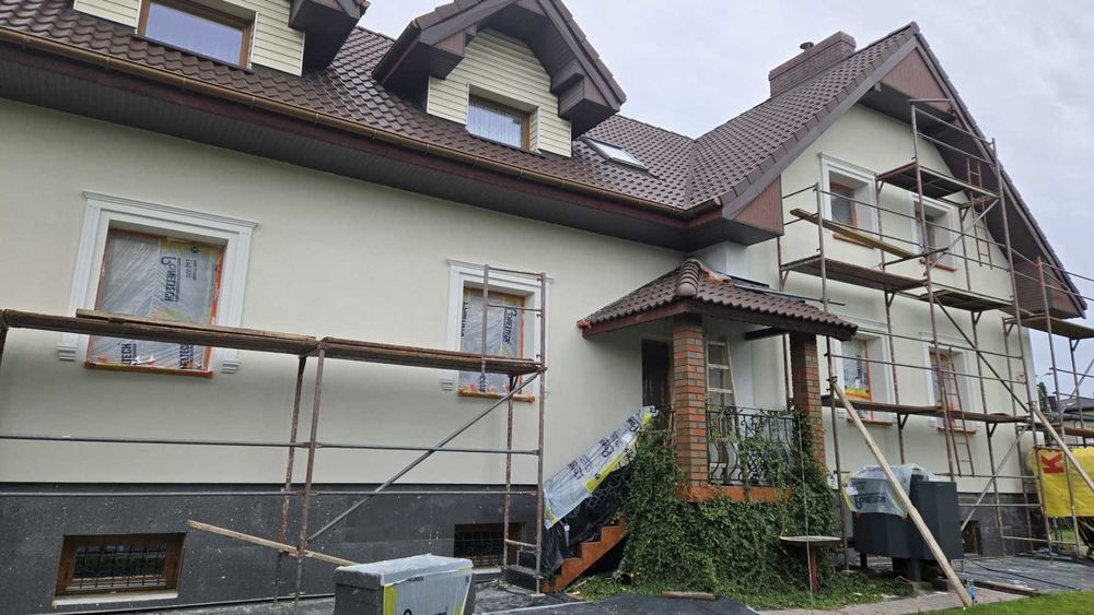 Ocieplanie elewacji kompleksowo, wykonczenia wnetrz