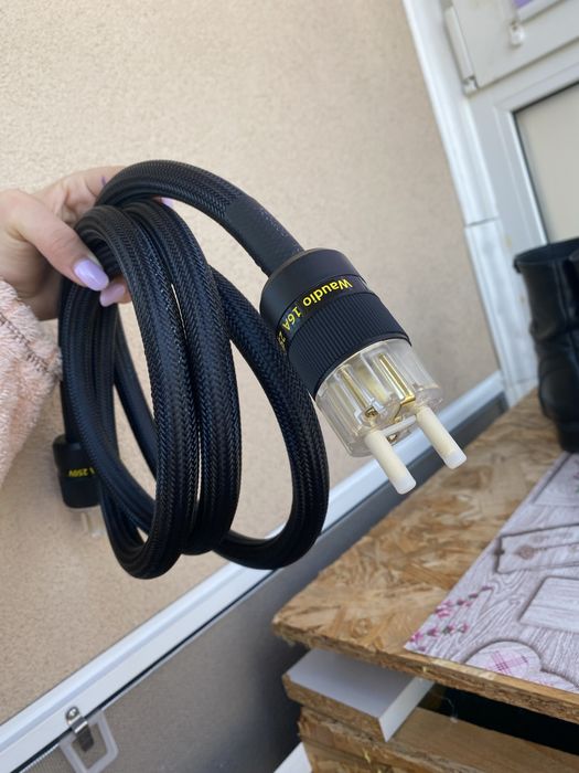 Hi-End силовий кабель WAudio 16A / 25OV - Новий