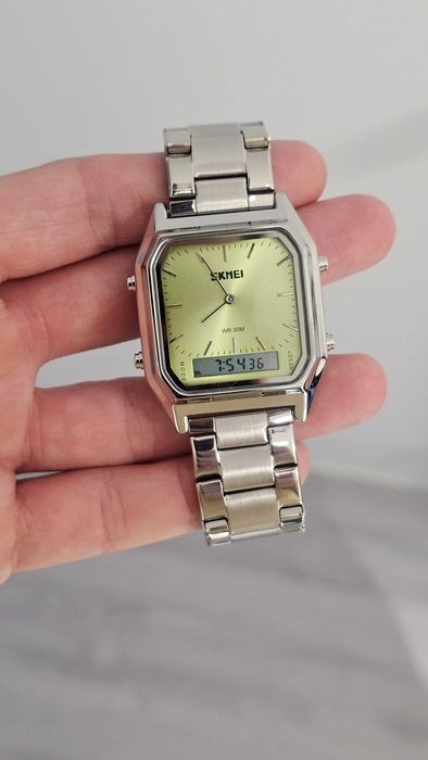 Relógio Verde Quartz Skmei