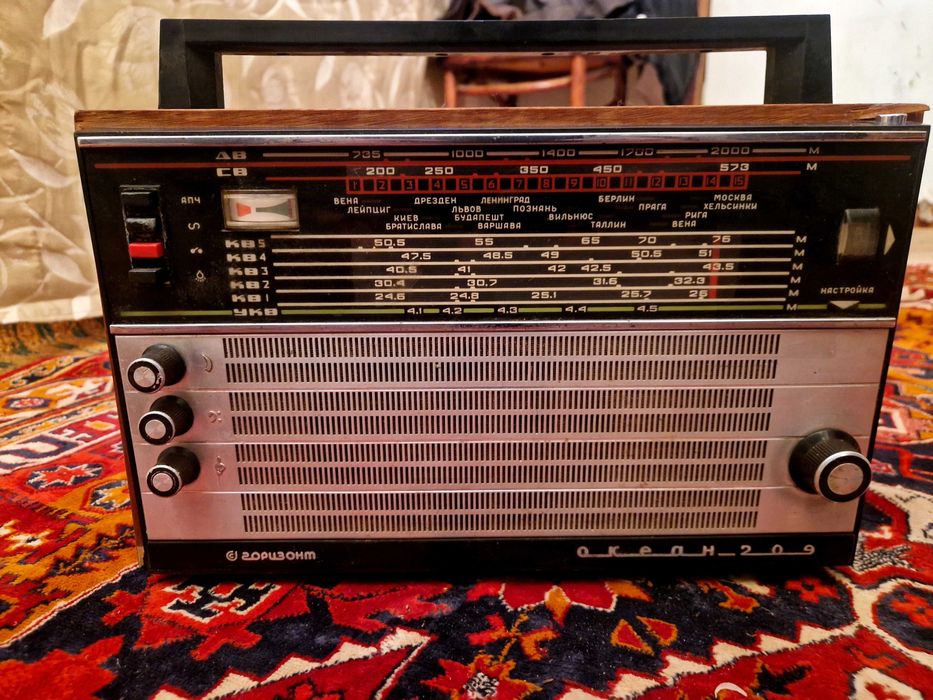 Горизонт Океан 209 радіо приймач приемник на деталі