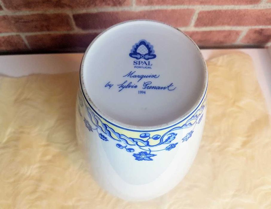 Jarra em porcelana SPAL Marquise by Sylvie Prenant 1994