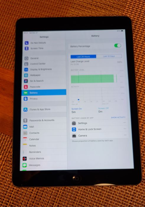 Apple IPad Air A1474 16Gb Tablet Gwiezdna Szarość BDB