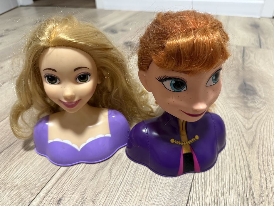 Lalka lalki glowy do czesania Disney Prinsess