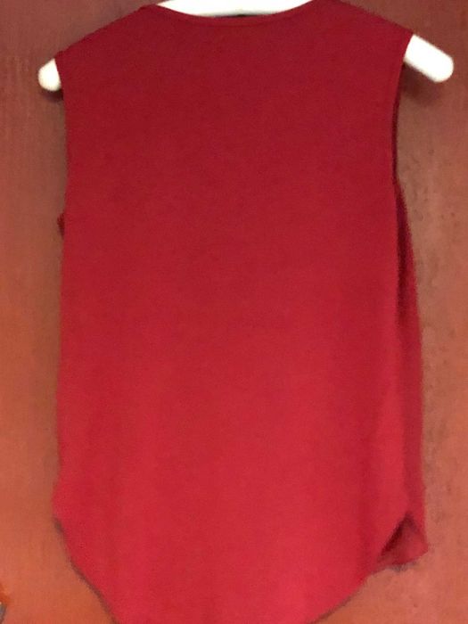 elegancki top ceglasty firmy intimissimi