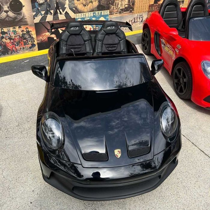 MEGA autko na akumulator PORSCHE 911 GT3 4x200W 24V z pilotem