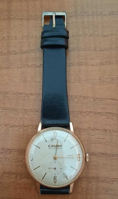 Relógio Cauny Prima jumbo com calendário