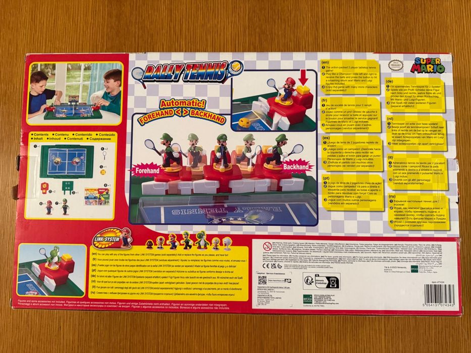Super Mario Jogo Rally Tennis