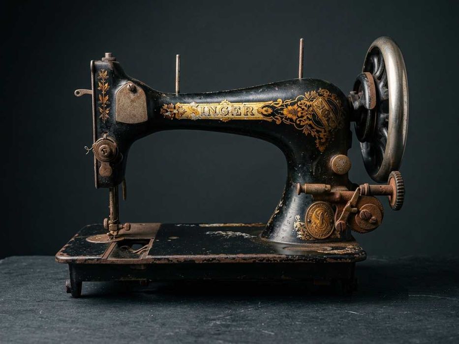 Zabytkowa maszyna do szycia Singer (1898 r.) – Model 15 / Antyk / Loft / Baza do renowacji / Retro