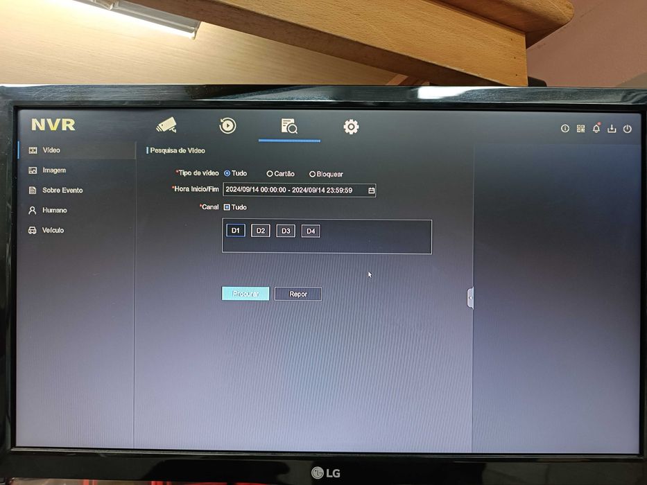 NVR (Network Video Recorder) Hikvision PoE