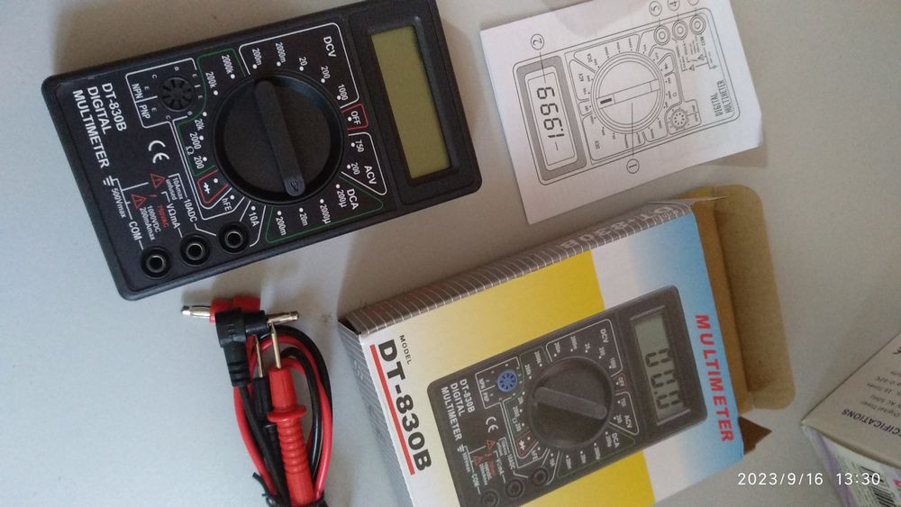 Таймер цифровой для бытовых электроприборов, тестер.