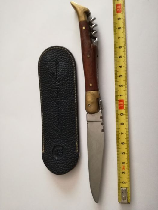 Canivete Original de Coleção "Laguiole Des Cimes" c/ Estojo Original