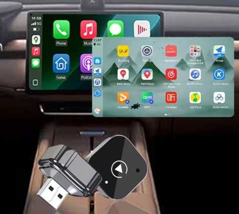Adapter Bezprzewodowy CarPlay & Android Auto 2w1 USB-C #31