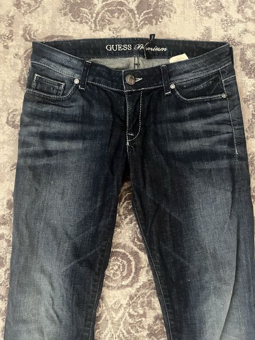 Винтажные джинсы Guess premium на низкой посадке