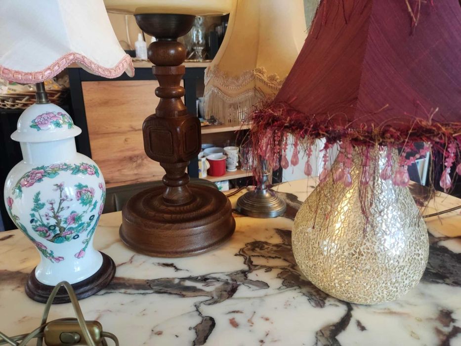 kolekcjonerska stara lampka / lampa śliczności za grosze