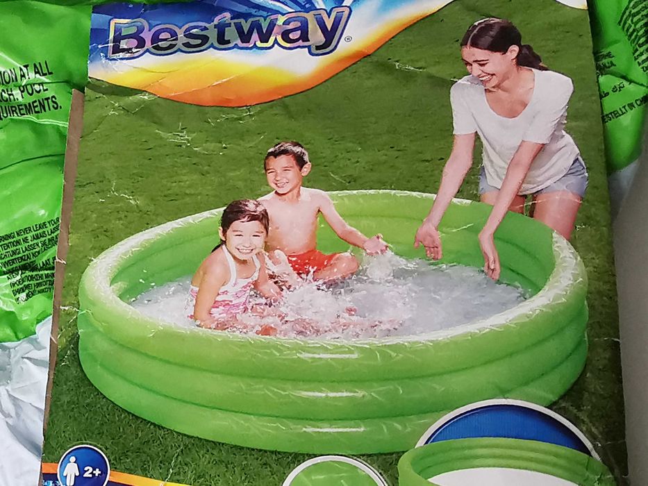 Basen dmuchany Bestway Zielony 1,52m + Gratis